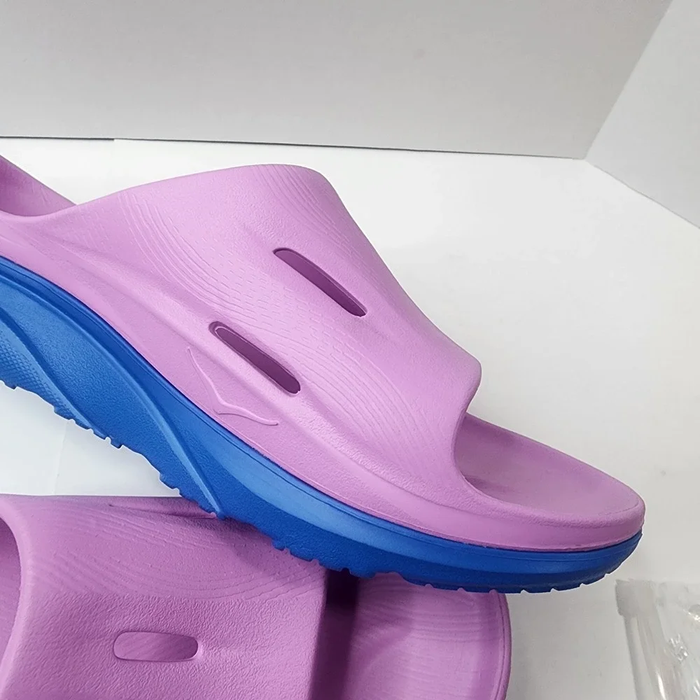 Hoka Ora Recovery Slide 3 Men's 14 Cyclamen Coastal Sky Purple 1135061-CCSK
